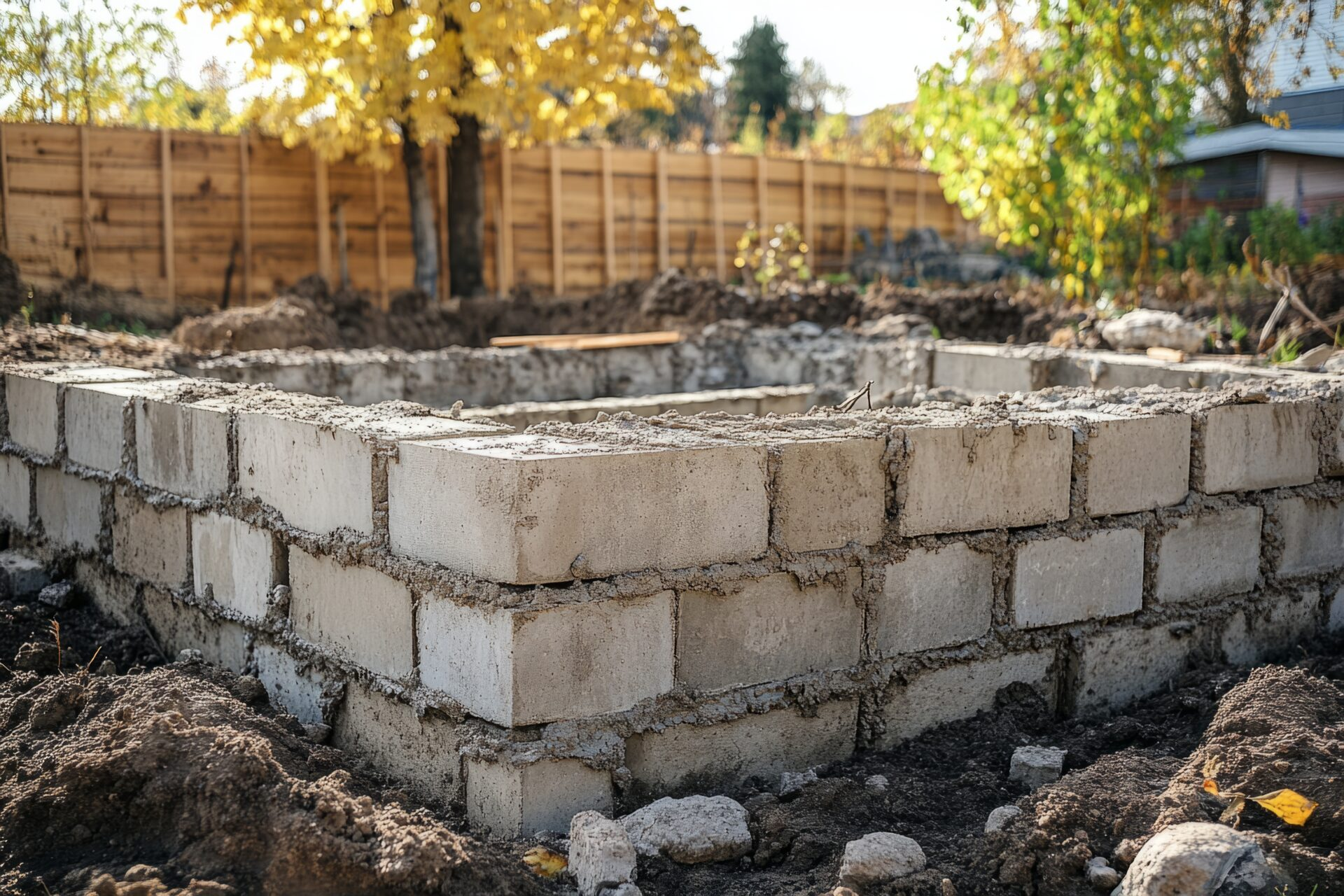 Concrete Foundation Blocks & Movement Concrete Foundation Blocks & Movement